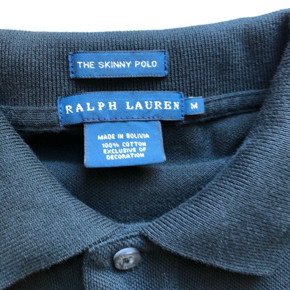 Ralph Lauren Skinny Polo size M - Picture 3 of 7